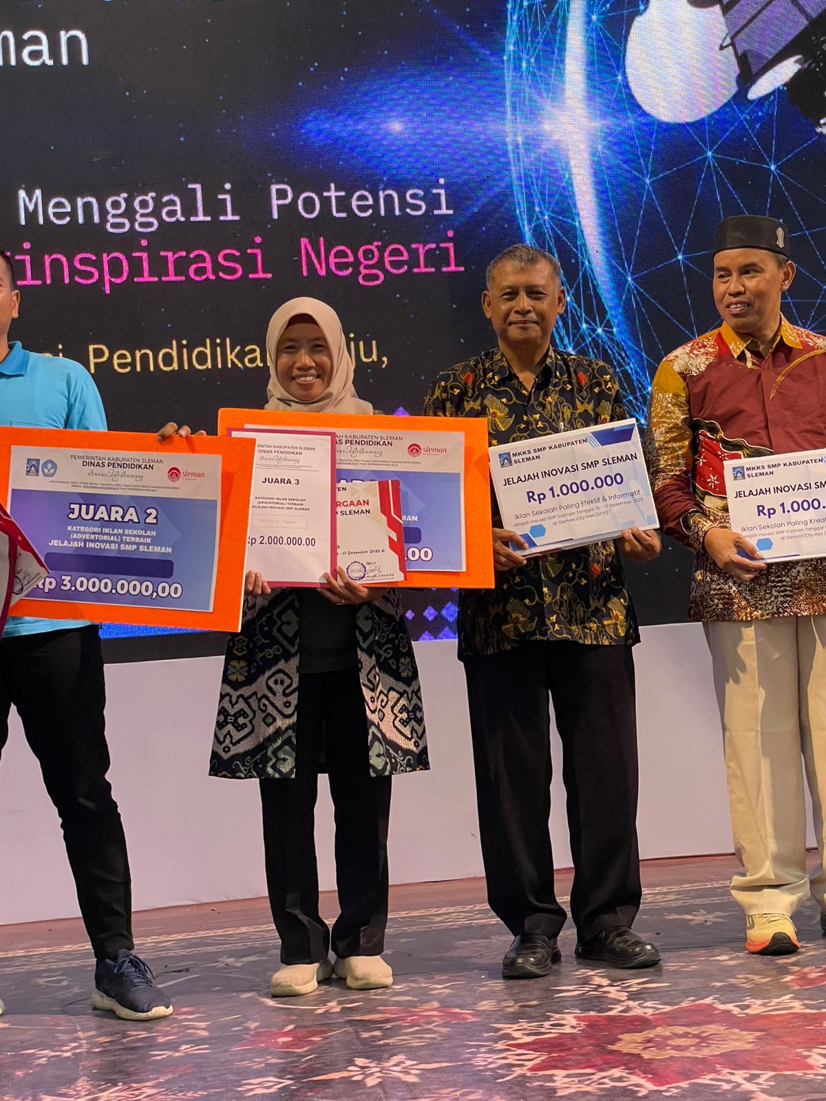 Juara 3 Kategori Iklan (Advetorial) Terbaik Jelajah Inovasi SMP Sleman (JISS)